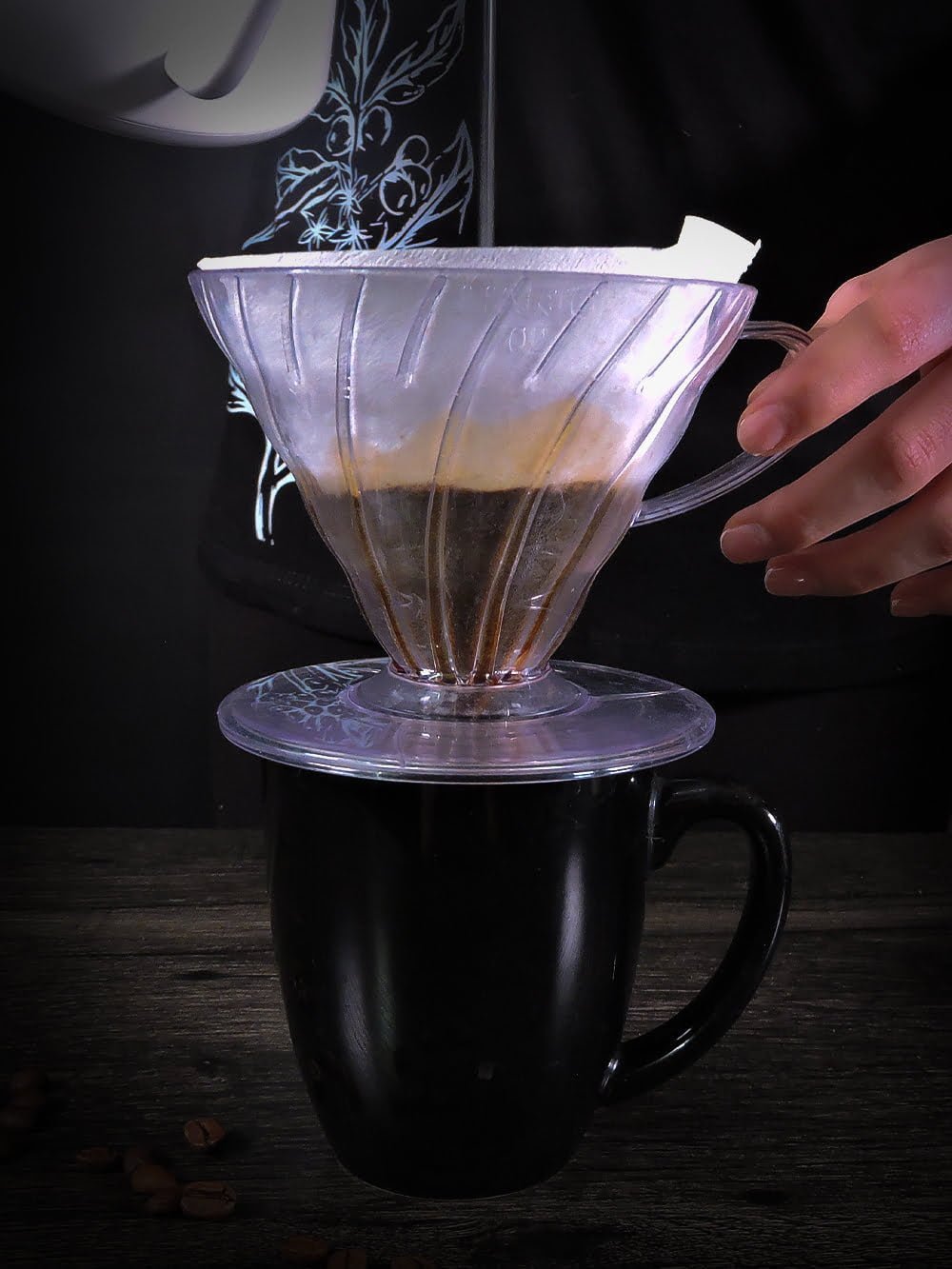 HARIO V60-02 Dripper (Polypropylene)