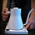 Christmas Gift: Coffee Gear, FELLOW Stagg EKG Electric Pour Over Kettle (White)