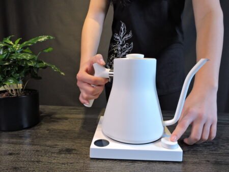  Coffee Gear for Christmas Gift - FELLOW Stagg EKG Electric Pour Over Kettle (White) | image - 0