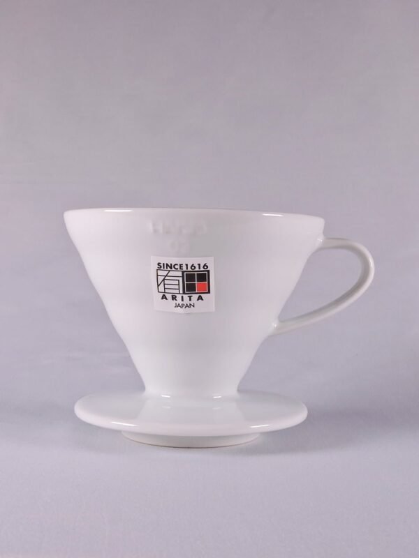 HARIO V60-02 Dripper (Ceramic) - White